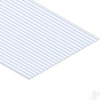 EG4526 6x12in (15x30cm) Corrugated Metal Siding Sheet